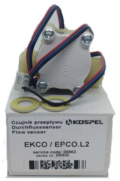 00863 Датчик протока EPCO.L, EKCO.L для электрического котла Kospel (Коспел) Миллионы товаров