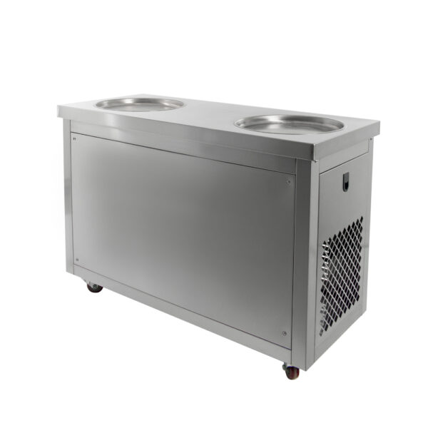 Фризер для ролл мороженого KCB-2Y Foodatlas (стол для топпингов, система контроля температуры) Миллионы товаров 3