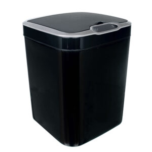 Ведро для мусора сенсорное, квадрат, Foodatlas JAH-6511, 15 л (черный) Миллионы товаров