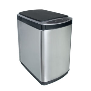 Ведро для мусора сенсорное, прямоугольное, створки, внутр ведро, Foodatlas JAH-5211, 20 л Миллионы товаров